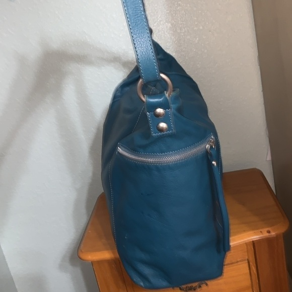 Large leather Garrett Hill made in Italy tote bag - Picture 3 of 10